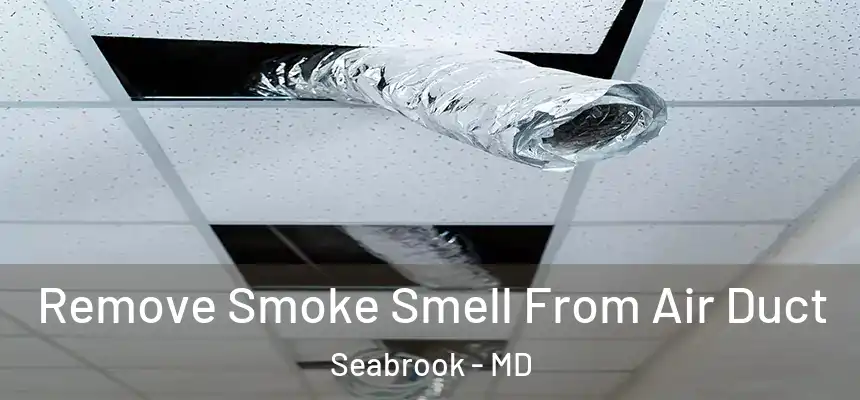  Remove Smoke Smell From Air Duct Seabrook - MD